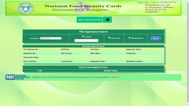 Food Security Card